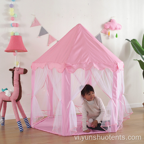 Lều hình lục giác lều teepee trẻ em